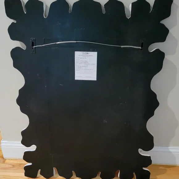 T.J.Maxx- Carved White and Gold Mirror - Picture 5 of 7